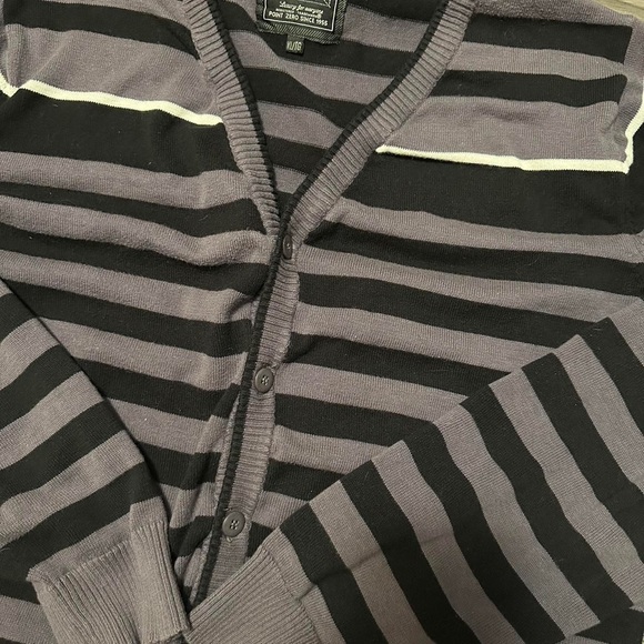 🌥️Point Zero Striped Cardigan - Picture 3 of 3